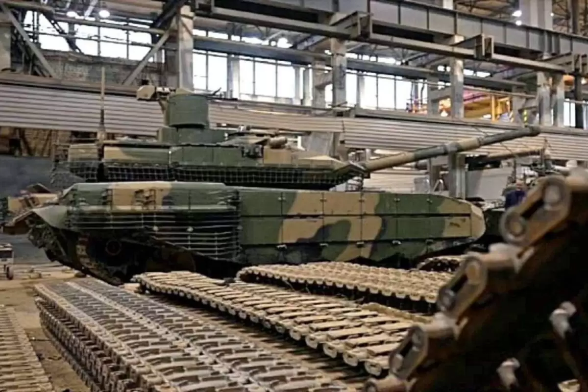 جدیدترین تانک های تولید شده در معروف ترین کارخانه تولید تانک روسیه