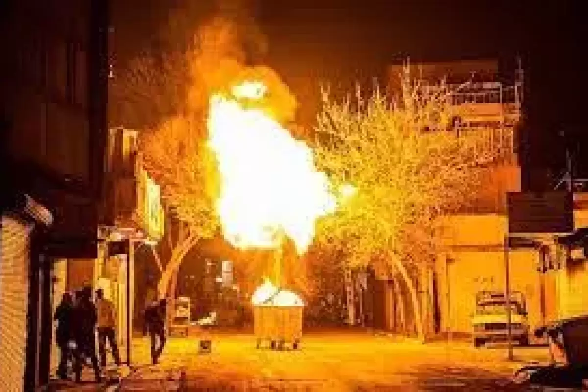 مصدومیت یک نوجوان در انفجار مواد محترقه در تهران