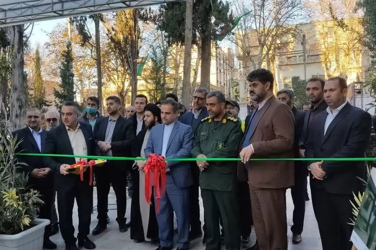 افتتاح " گذر انقلاب" به‌مناسبت دهه مبارک مبارک فجر در پارک شهر گرگان