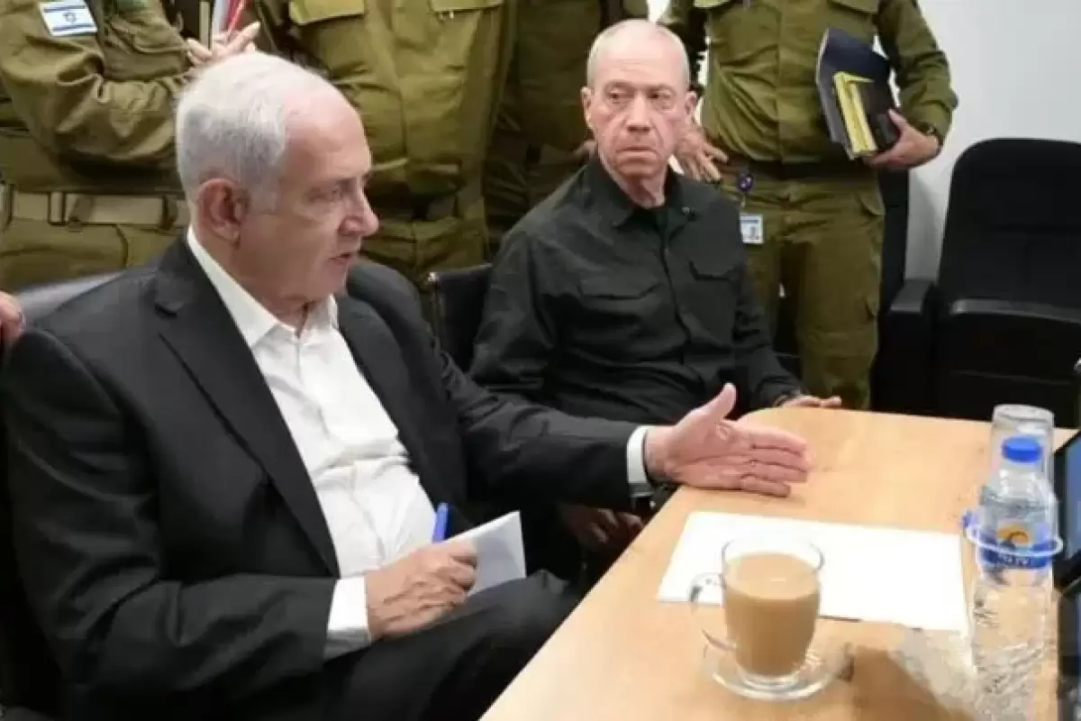 درگیری شدید نتانیاهو و وزیر جنگ اسرائیل