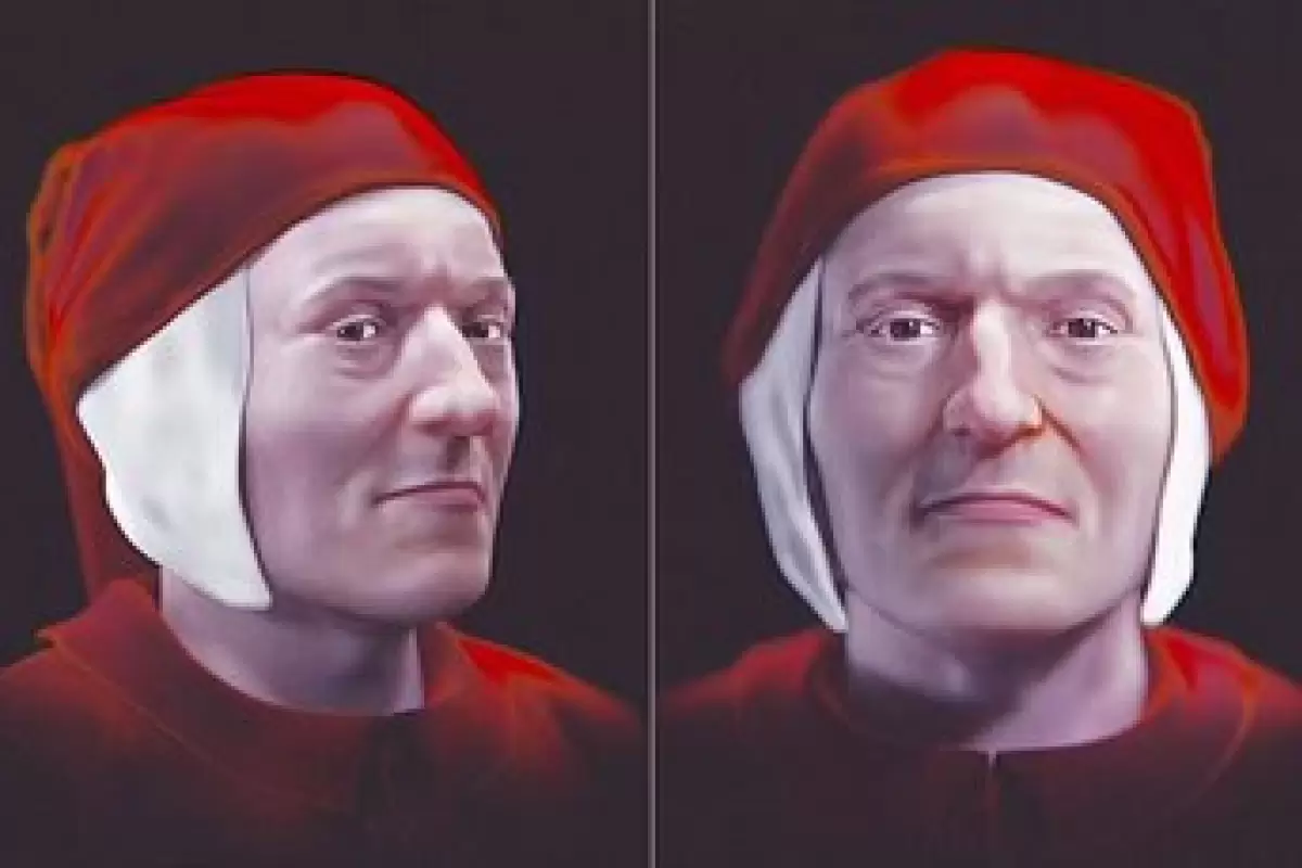 (عکس) بازسازی چهره واقعی شاعر مشهور پس از ۷۰۰ سال