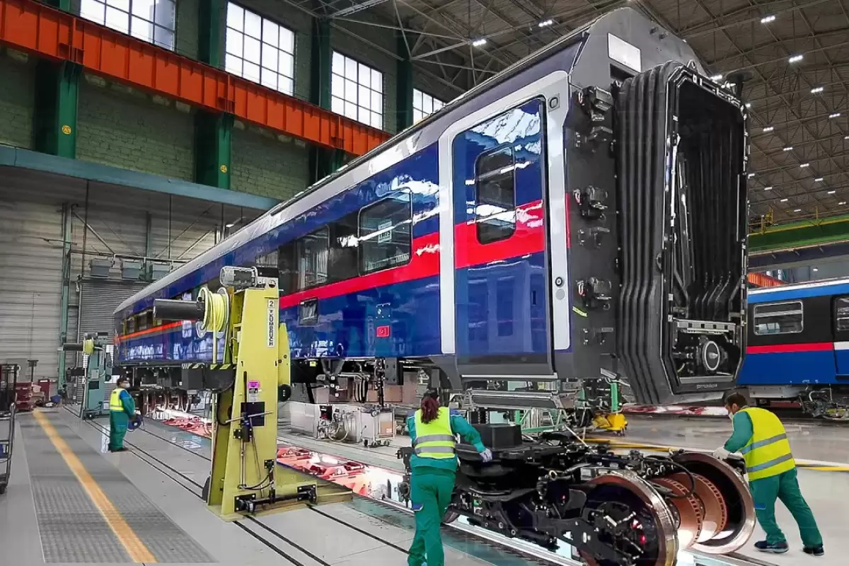 (ویدئو) چگونه واگن های قطار مدرن در کارخانه های مشهور اروپایی ساخته می شوند؟