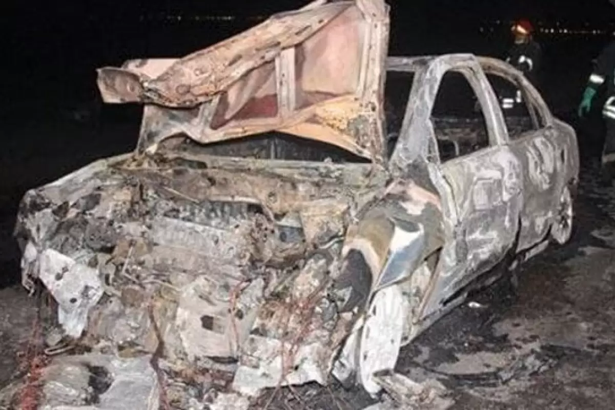 ببینید | اولین تصاویر از تصادف هولناک و مرگبار خودروی سوخت‌بر در رودان
