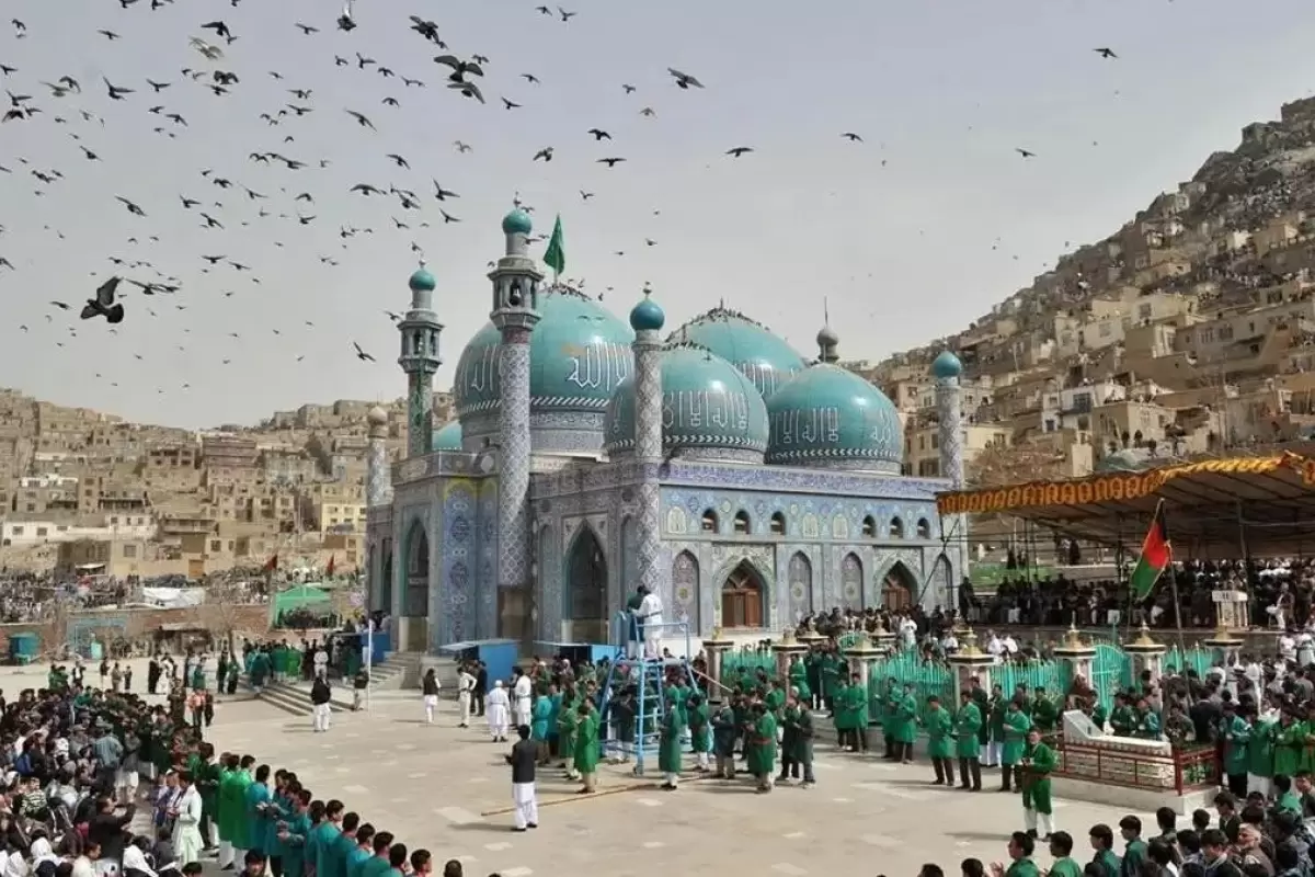 (ویدئو) شیعیان افغانستان سال نو را در کارته سخی جشن گرفتند