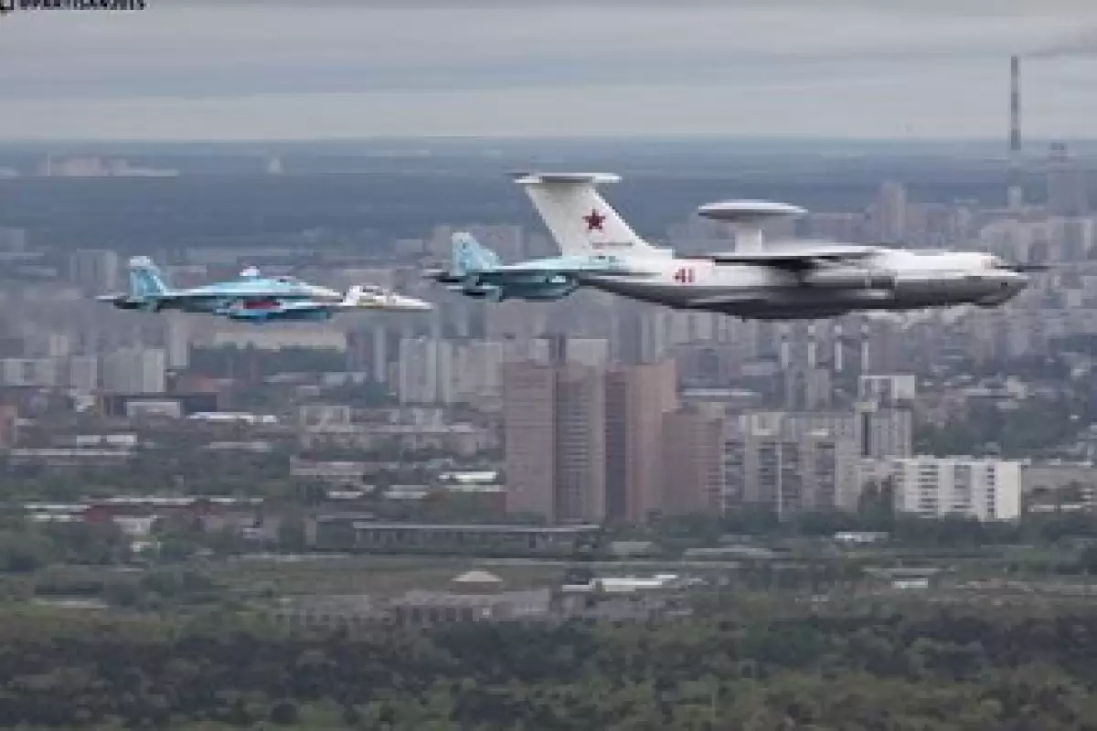 (عکس) A-50 روسیه بازسازی شد