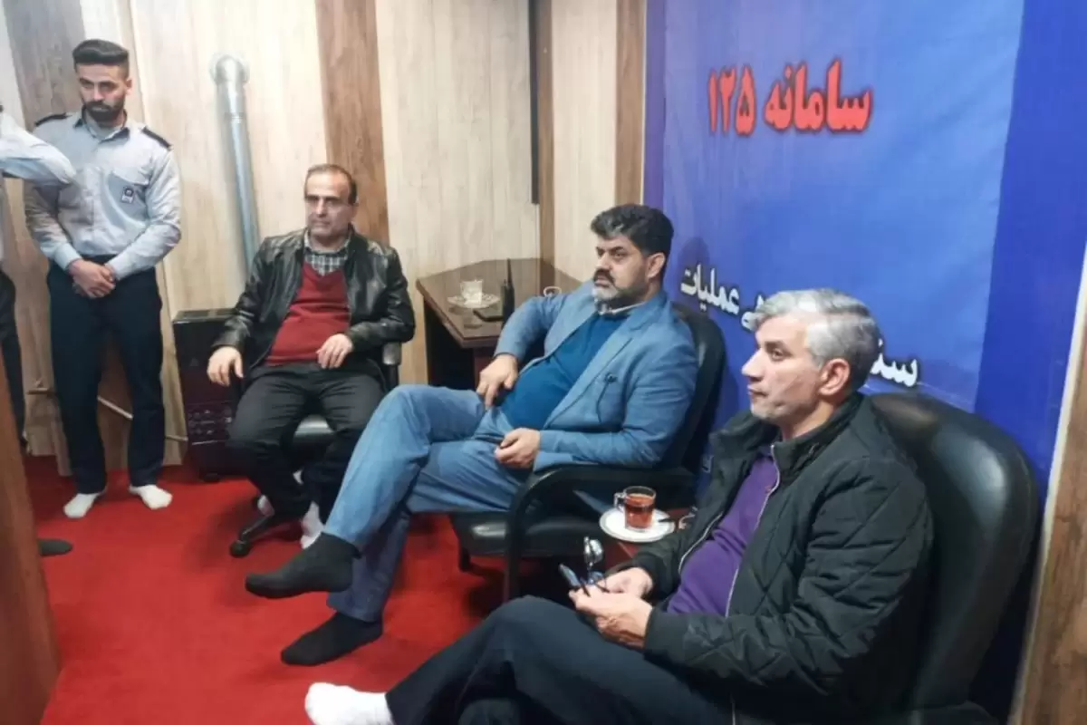 خداقوت شهردار گرگان به آتش نشانان