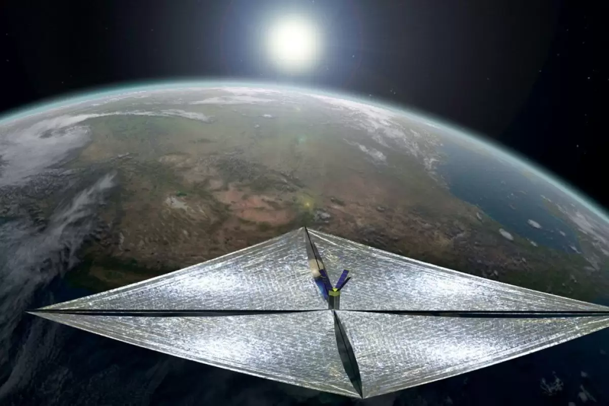 بادبان خورشیدی ناسا در فضا باز شد