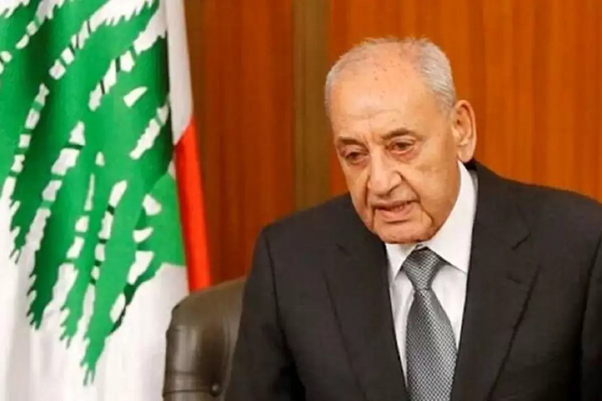 پیام رئیس پارلمان لبنان به رهبر انقلاب