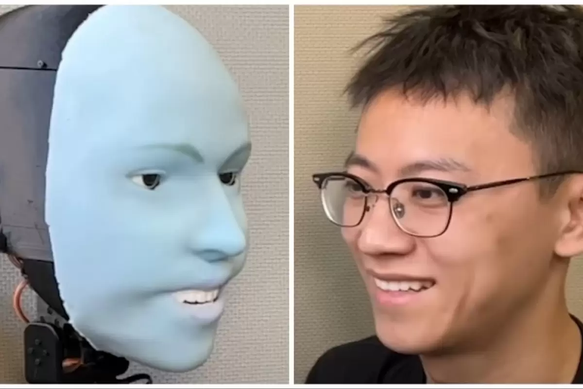 واکنش باورنکردنی ربات به لبخند انسان