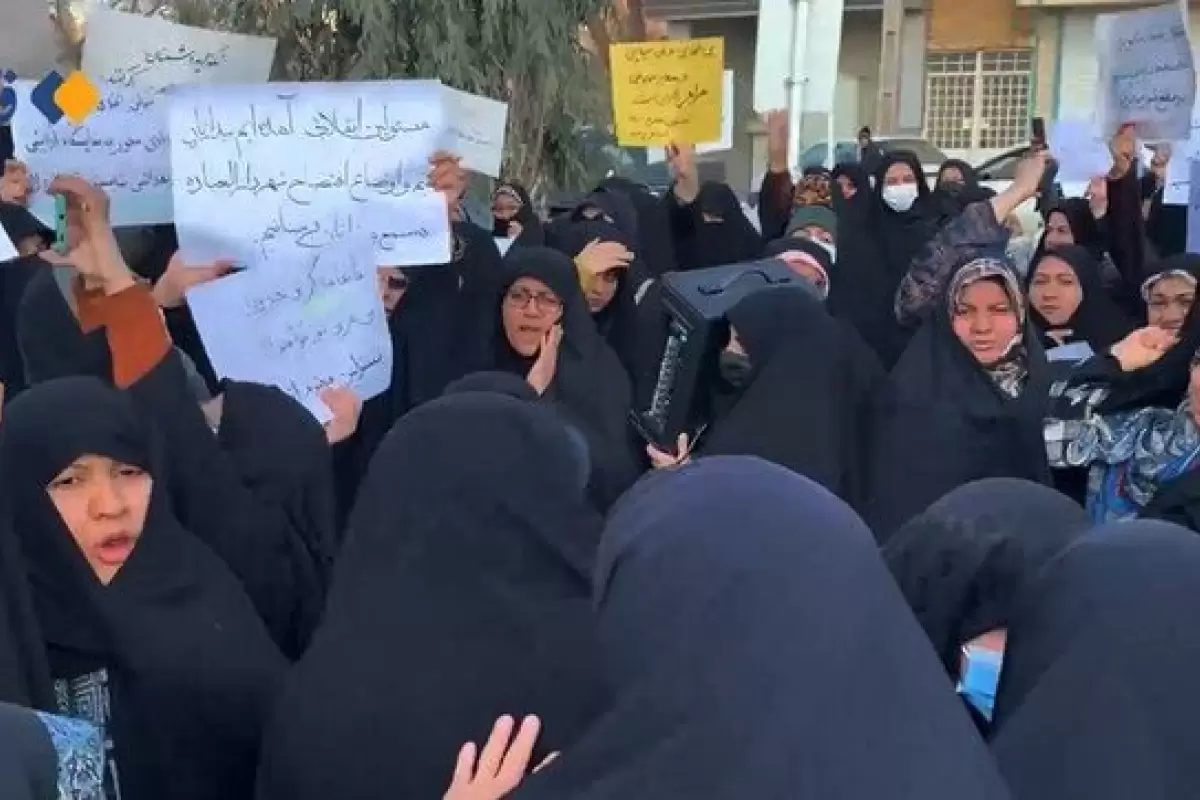 ببینید | تصاویری از تجمع و راهپیمایی زنان برای مقابله با بی‌حجابی در پایتخت