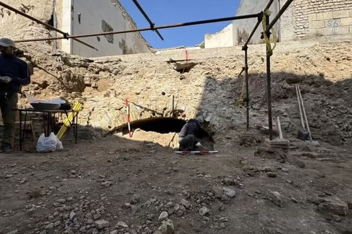 (ویدئو) کشف آثار مرموز تاریخی در وسط شهر اصفهان
