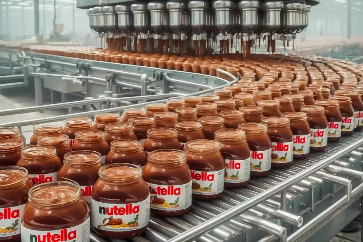 (ویدئو) شکلات های مشهور نوتلا چگونه در کارخانه ساخته می شوند؟