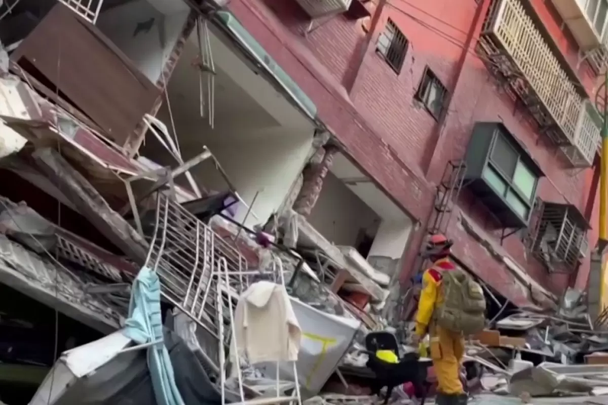 (ویدئو) زلزله‌ای به بزرگی ۶.۱ ریشتر تایوان را لرزاند