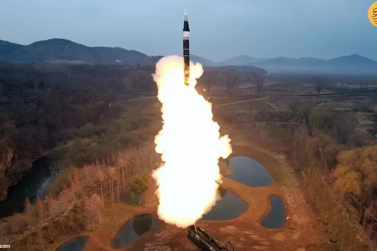 (ویدئو) رونمایی از موشک جدید کره شمالی با حضور کیم