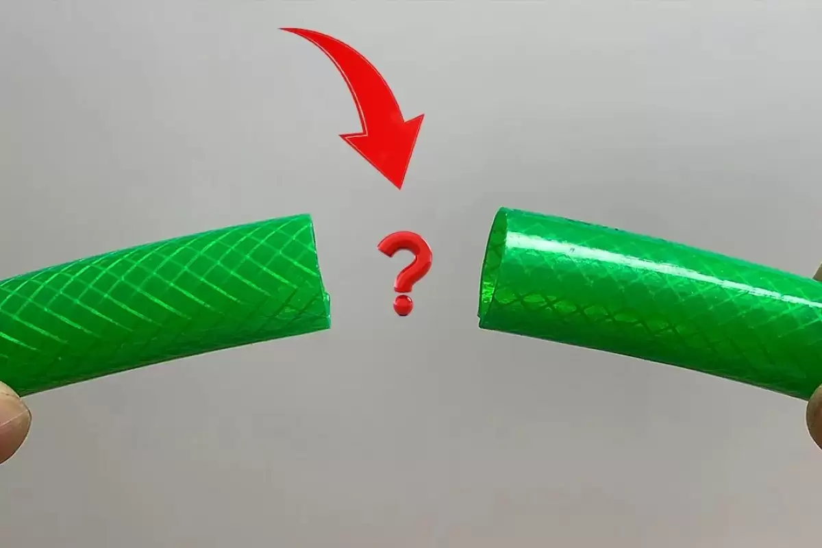 (ویدئو) روش های کاربردی برای تعمیر شلنگ سوراخ و اتصال دو شلنگ به هم