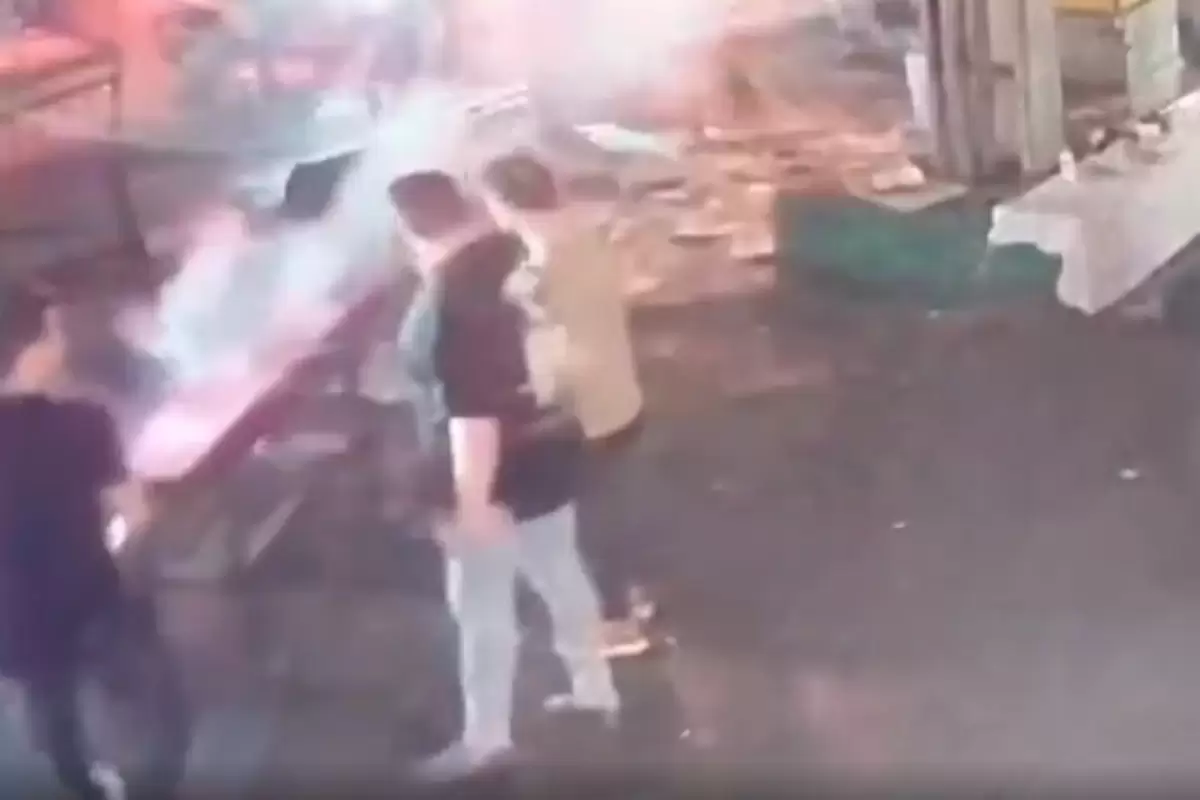 (ویدئو) اولین تصویر از درگیری و شهادت مأموران پلیس تهران بزرگ در نارمک