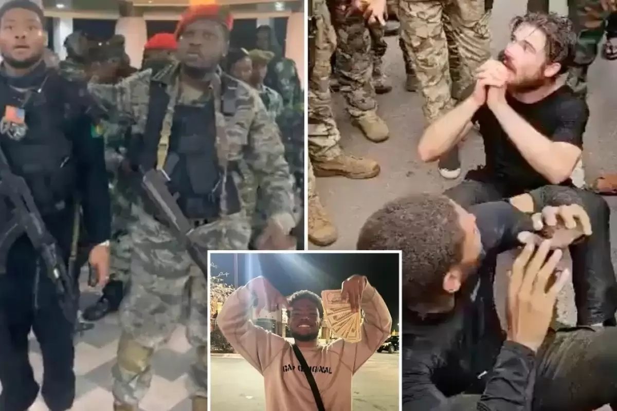 (ویدئو) بازداشت سه آمریکایی در کودتای نافرجام کنگو