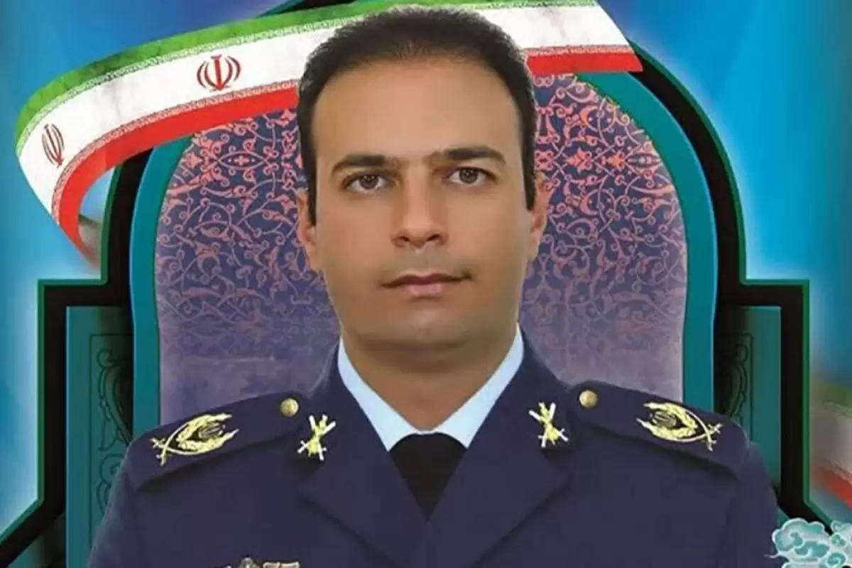 پیکر شهید دریانوش کمک خلبان بالگرد رئیسی در نجف‌آباد به خاک‌ سپرده شد