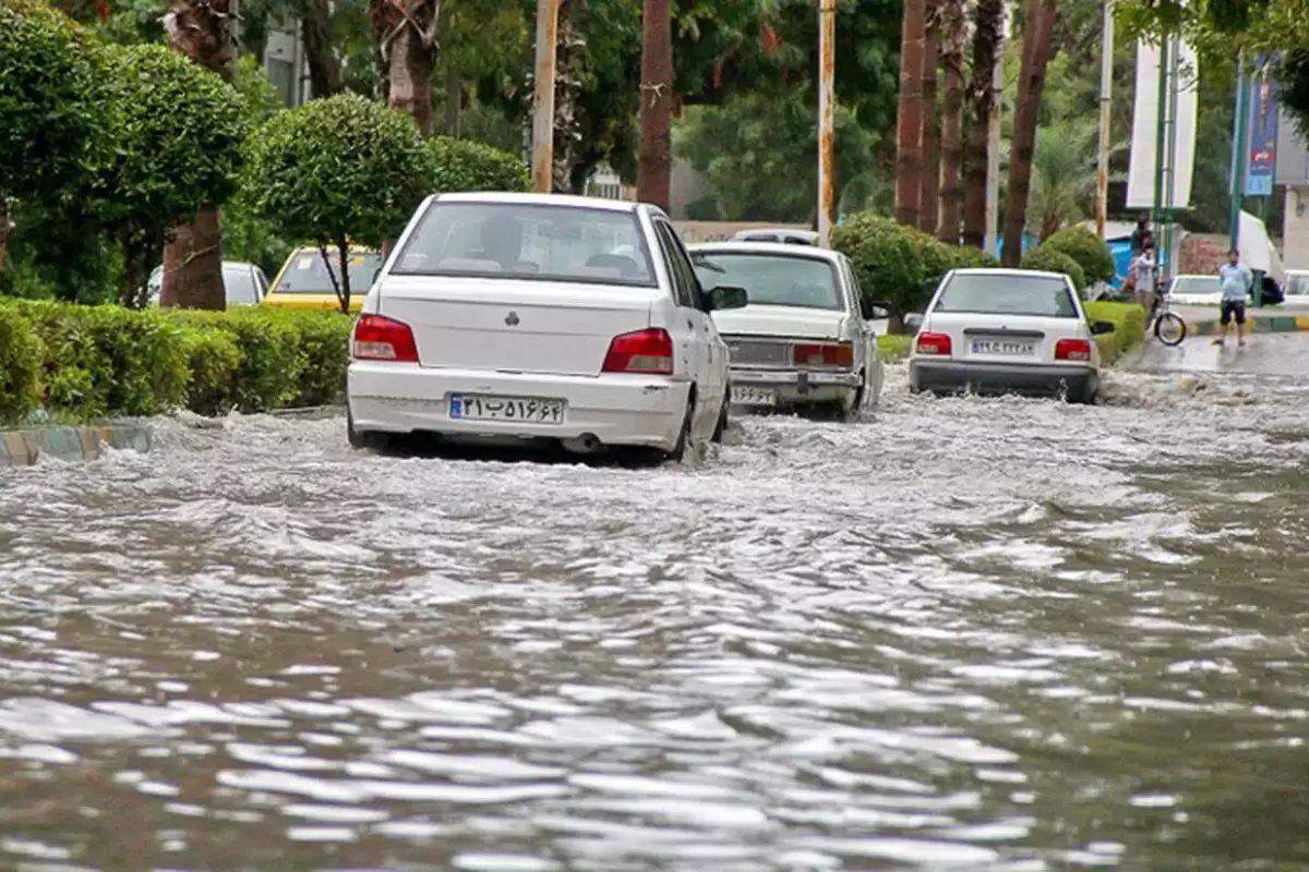 رگبار شدید باران در ۲۴ استان و احتمال وقوع سیلاب