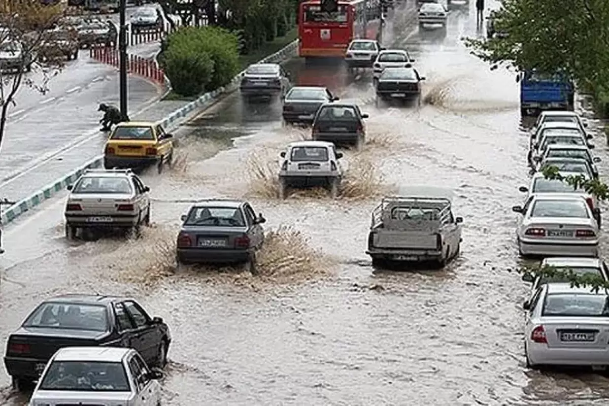 بارش شدید و احتمال وقوع سیل  در ۱۰ استان