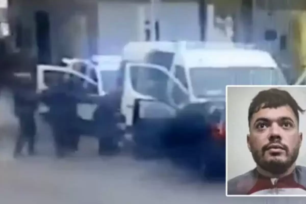 (ویدئو) لحظه‌ی فراری دادن رهبر یک شبکه قاچاق مواد مخدر در فرانسه و کشتن دو پلیس
