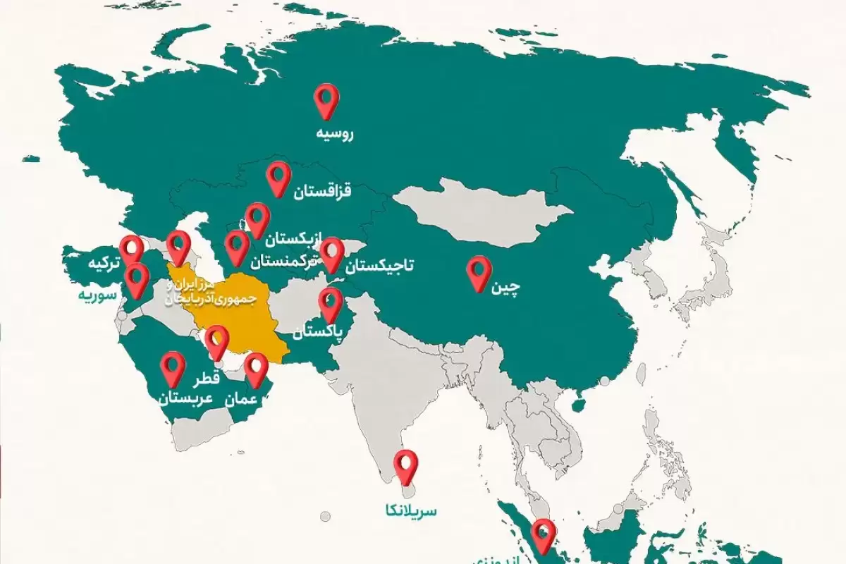 ۲۸ سفر خارجی رئیس‌جمهور از تاجیکستان تا جمهوری آذربایجان