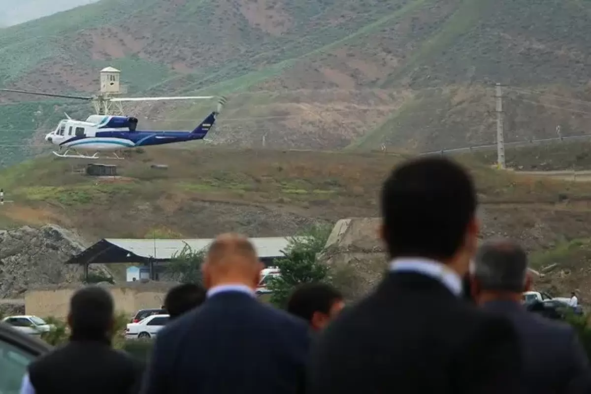 لحظه پیدا شدن لاشه بالگرد «ابراهیم رئیسی» توسط تیم پهپادی هلال احمر/ ویدئو