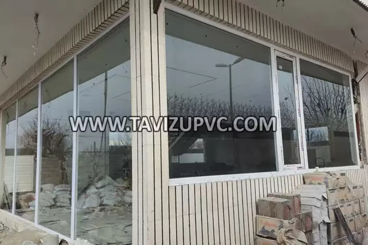 تعویض پنجره آهنی با دوجداره UPVC