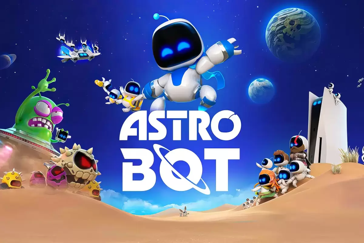 بازی Astro Bot حجم بالایی روی پلی استیشن 5 دارد