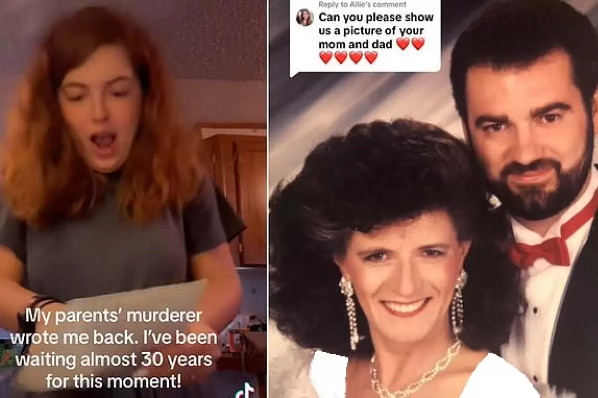 (ویدئو) واکنش احساسی این زن 28 ساله به نامه قاتل پدر و مادرش!