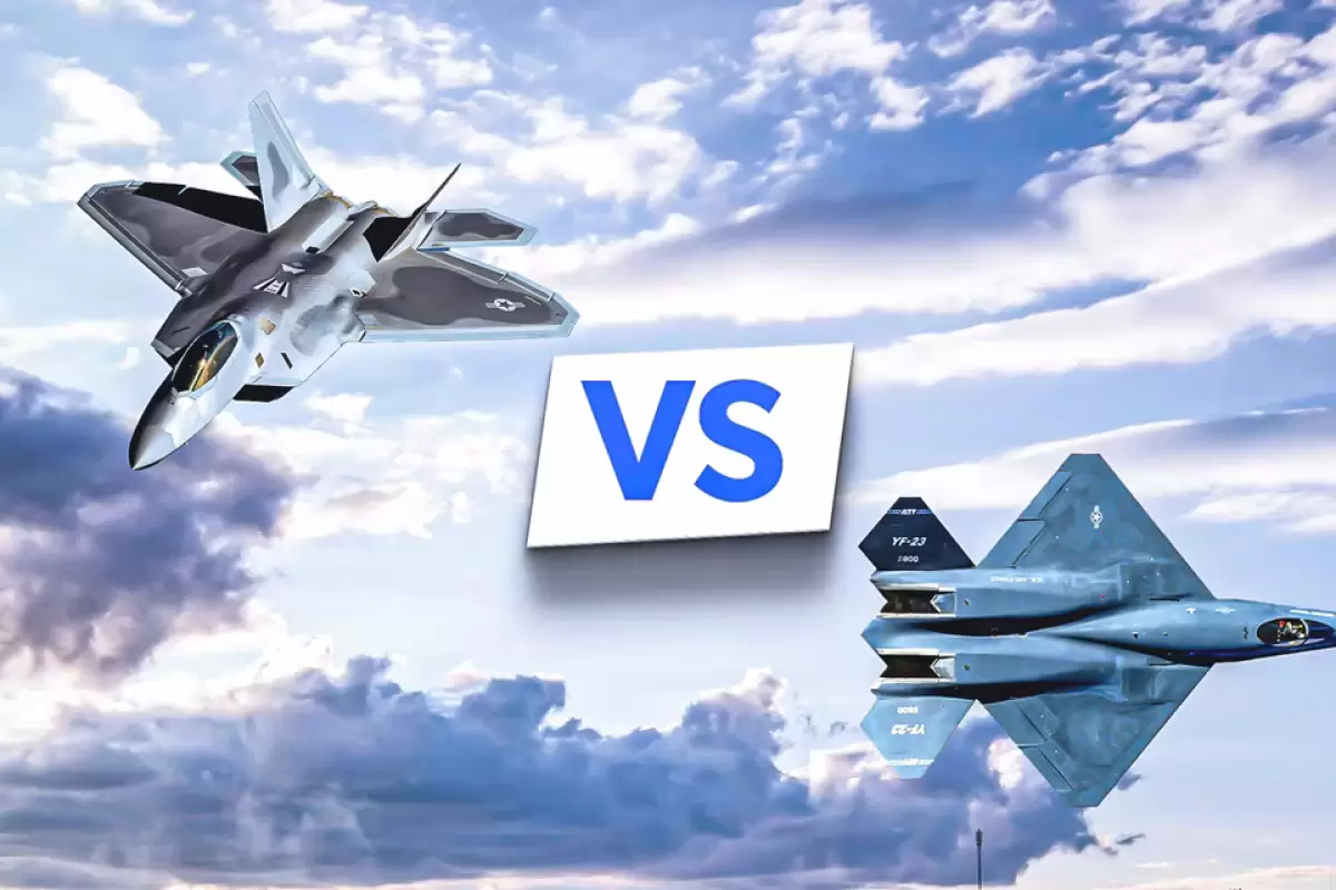 (تصاویر) چرا نیروی هوایی آمریکا F-22 Raptor را به Northrop YF-23 ترجیح داد؟