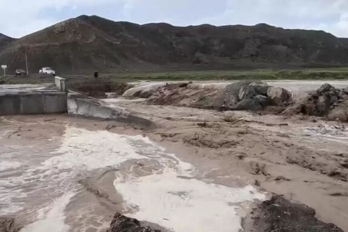 ببینید | سیلاب تابستانی در روستای  گزنه در نزدیکی دماوند