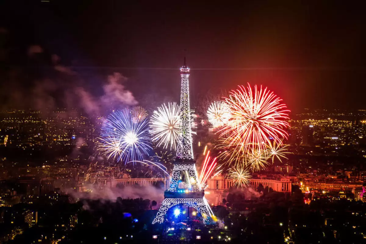 ببینید | آتش بازی در سومین شب برگزاری بازی های المپیک تابستانی پاریس