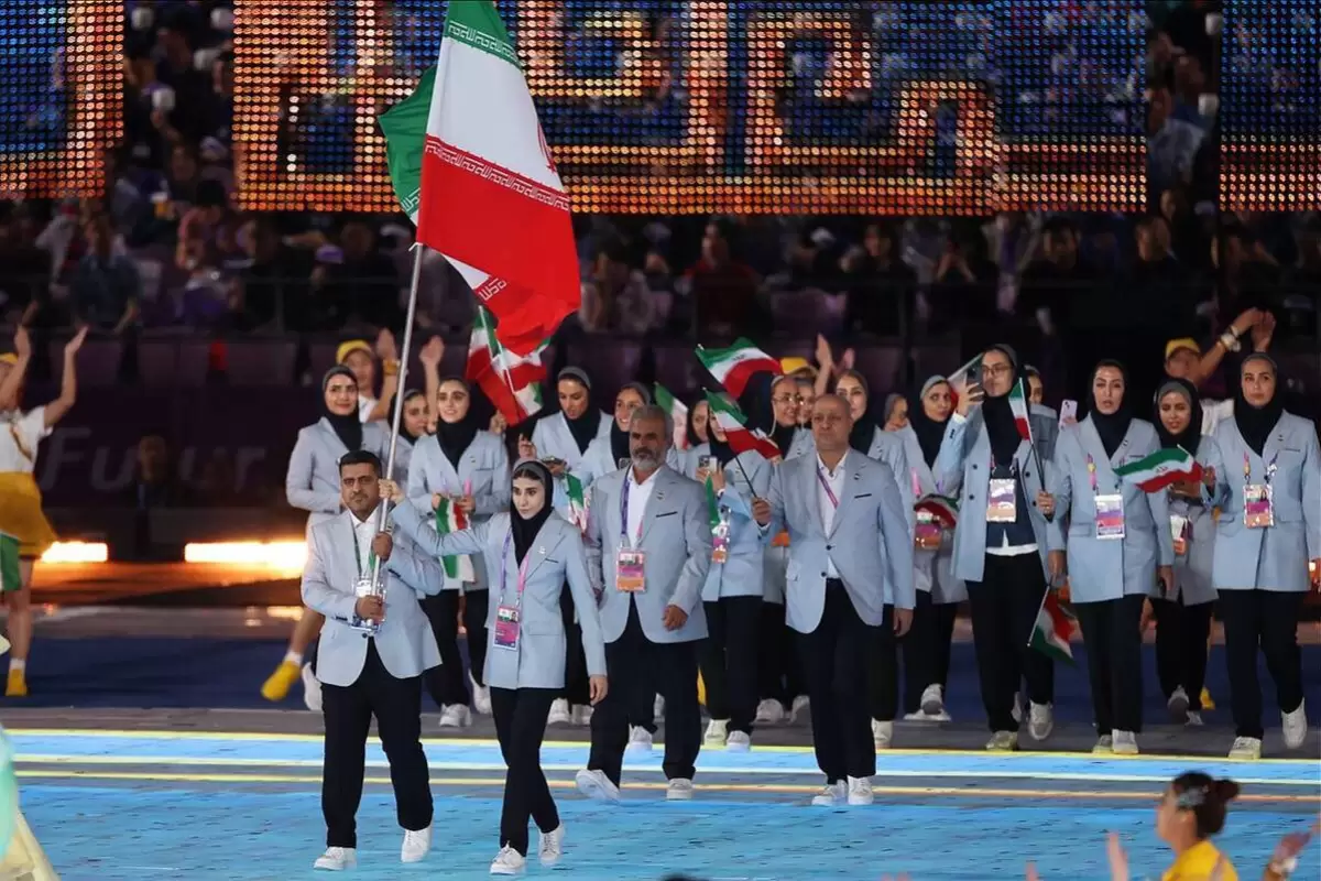 عکس | رقابت نخستین نماینده ایران در المپیک پاریس