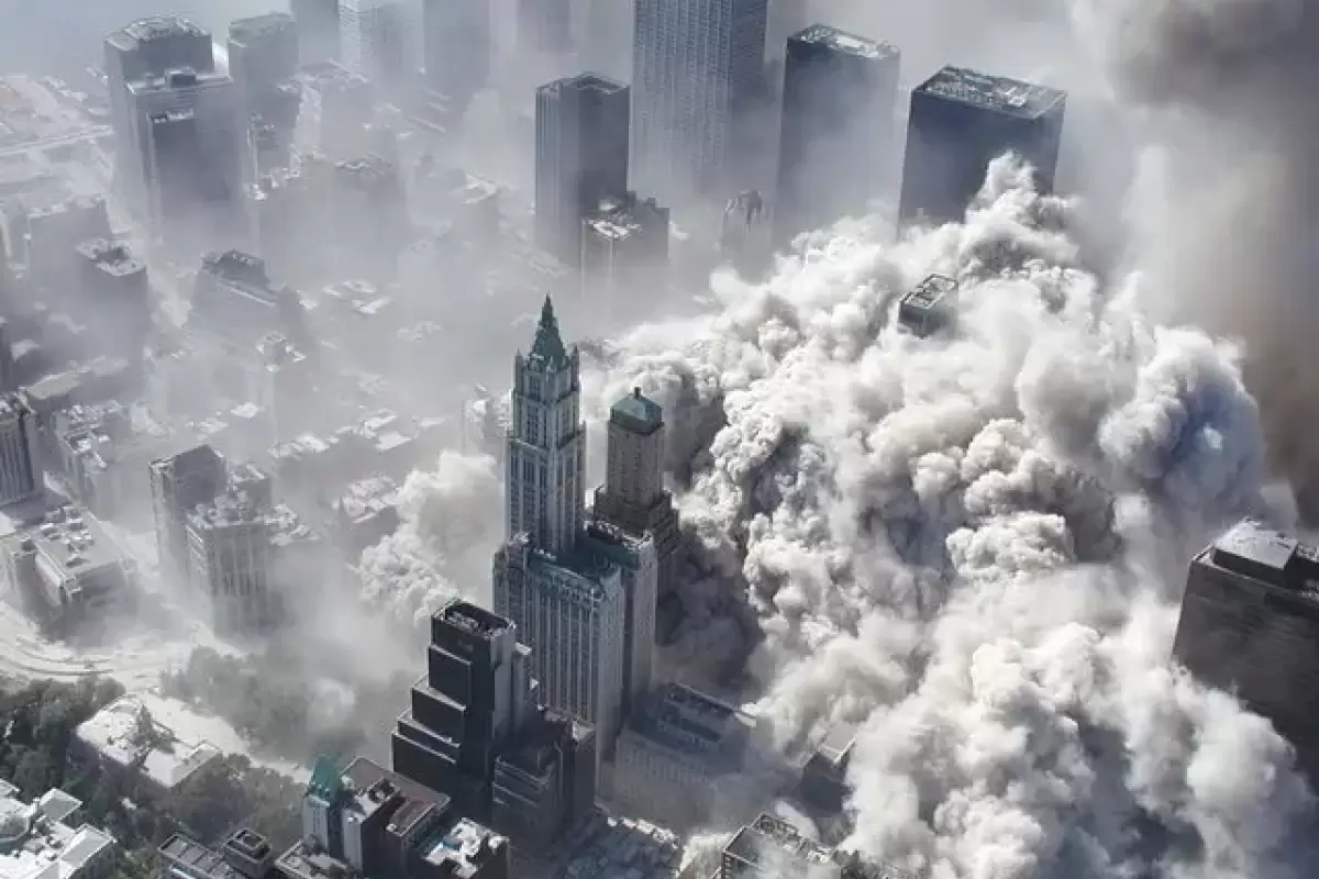 ببینید | زاویه جدید  از حادثه ۱۱ سپتامبر