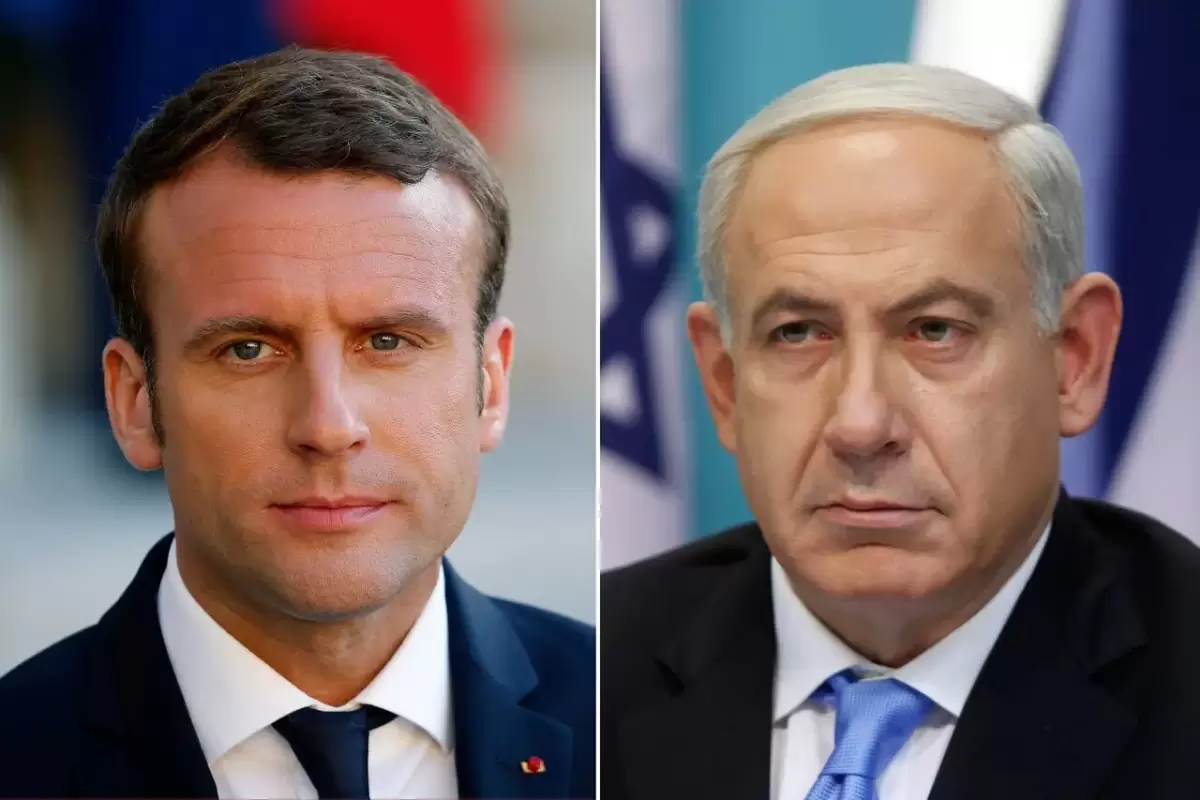رایزنی تلفنی مکرون و نتانیاهو درباره تنش‌های اخیر لبنان