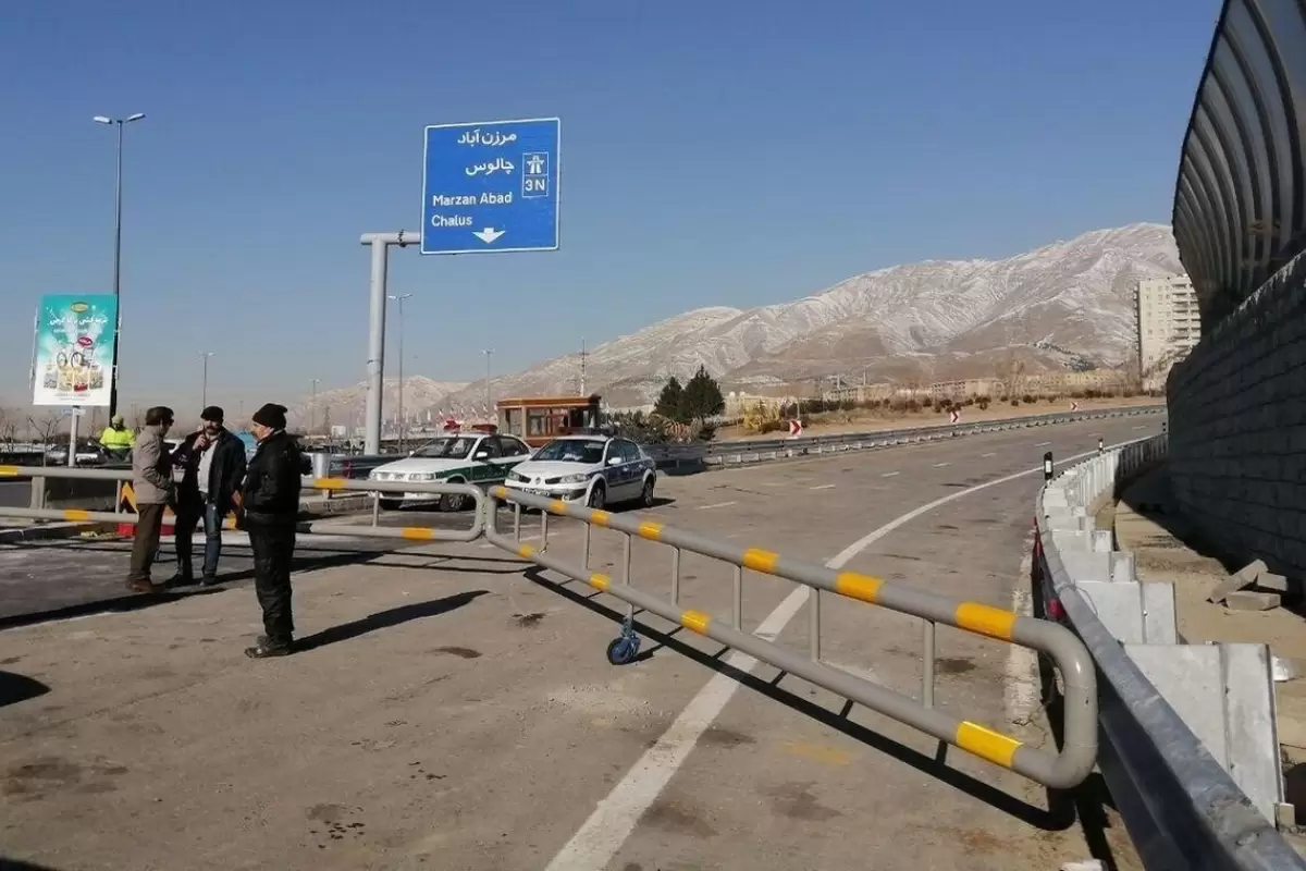 این جاده ۶ روز بسته می‌شود