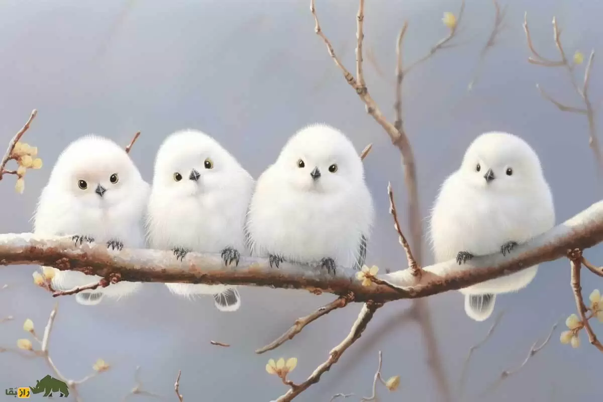 (تصاویر) شیما اِناگا یا «پری برفی»؛ «بامزه‌ترین پرنده جهان» که شبیه گلوله برف است