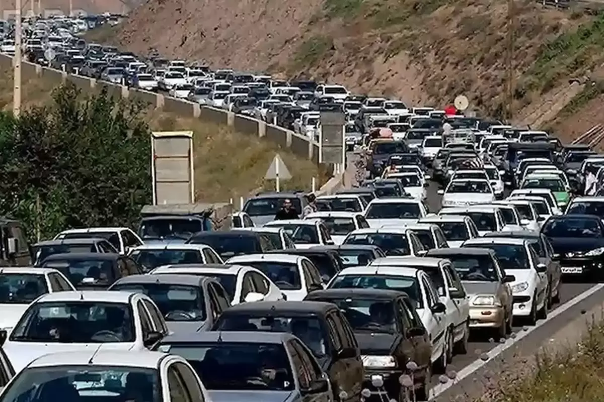 انسداد جاده چالوس و آزاد راه تهران شمال تا ظهر شنبه