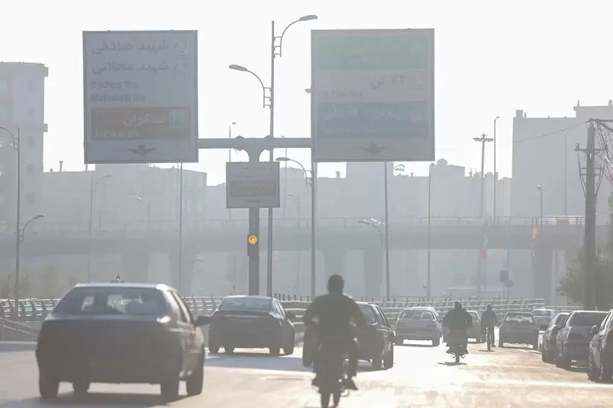 هشدار نسبت به افزایش آلودگی هوا در  ۸ شهر/ شاخص آلودگی به آستانه خطرناک می‌رسد