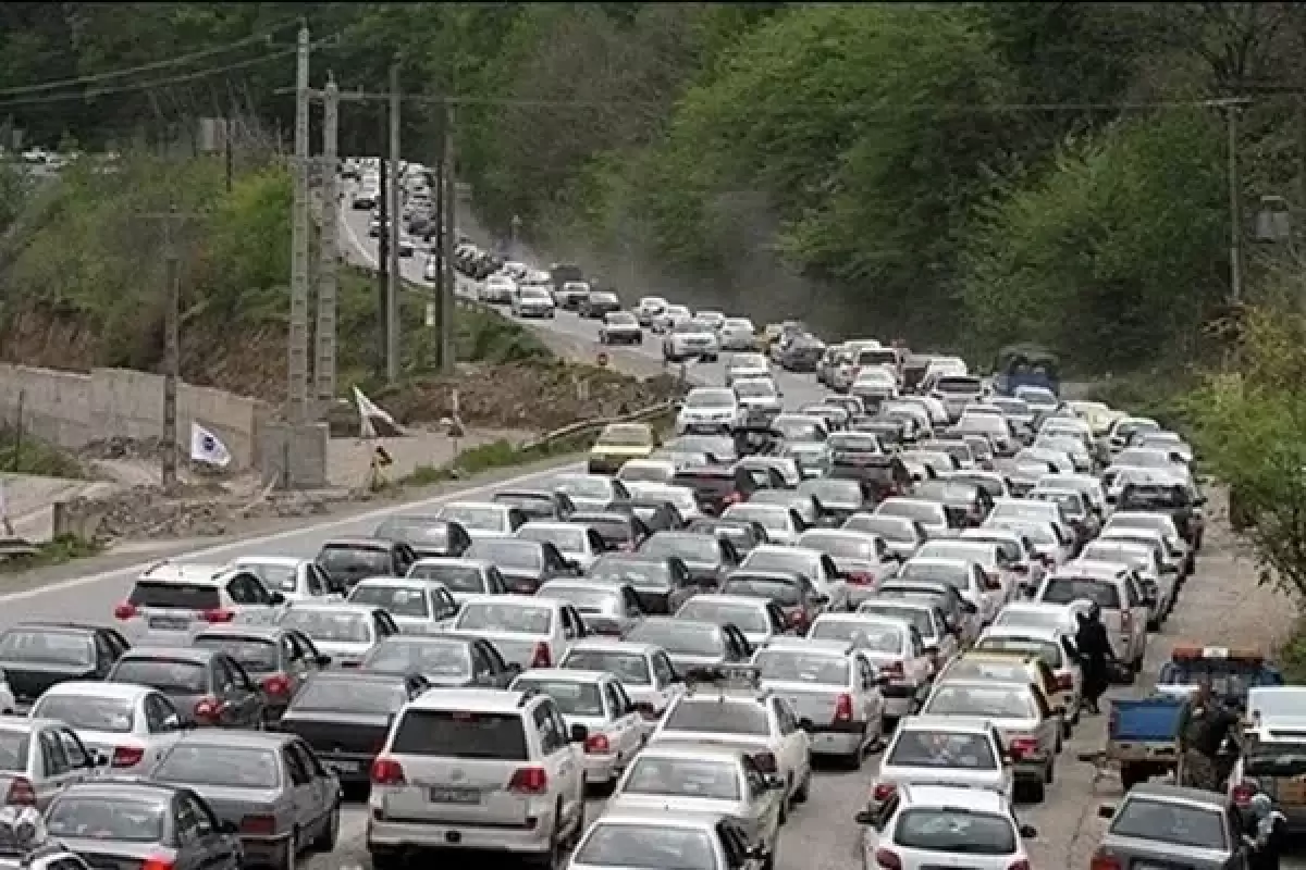 مسافران بخوانند/ ترافیک در جاده های کشور