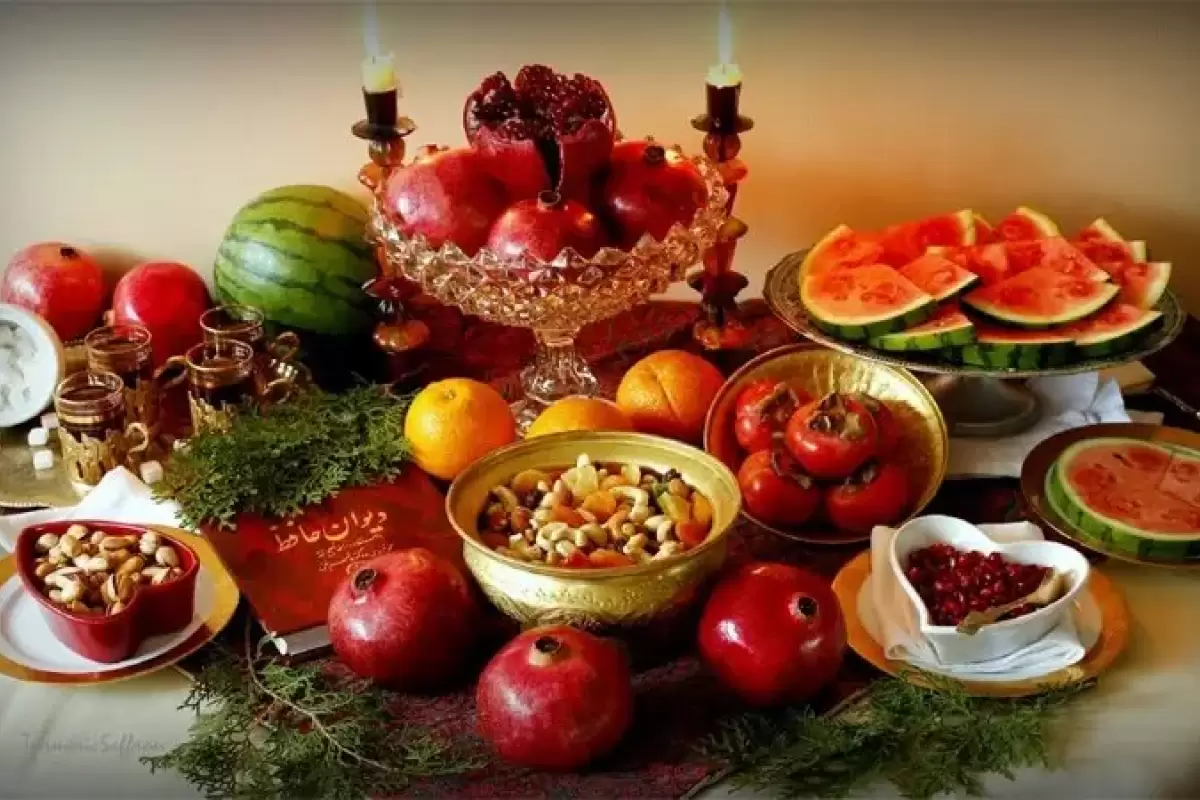 یک سفره شب یلدا چقدر آب می‌خورد؟