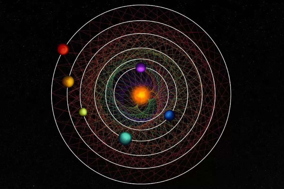 شش سیاره جوان در رقصی کیهانی؛ می‌توانند راز زندگی را فاش کنند؟