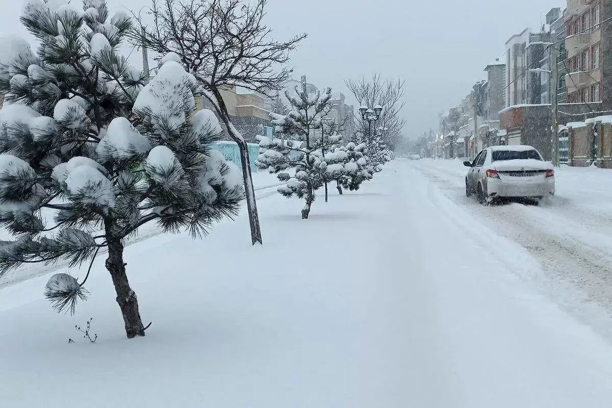 بارش سنگین برف در ۱۷ استان