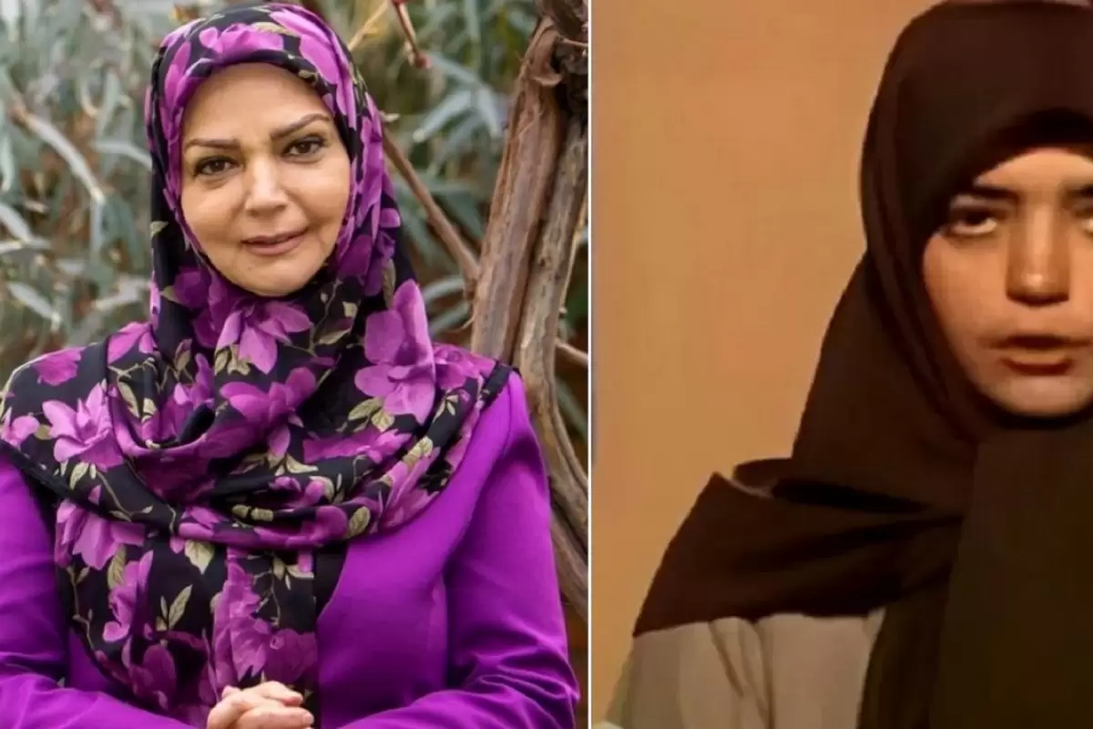 (عکس) سفر در زمان؛ «الهه رضایی مجری برنامه کودک همراه پسر و دخترش»؛ دهه 70