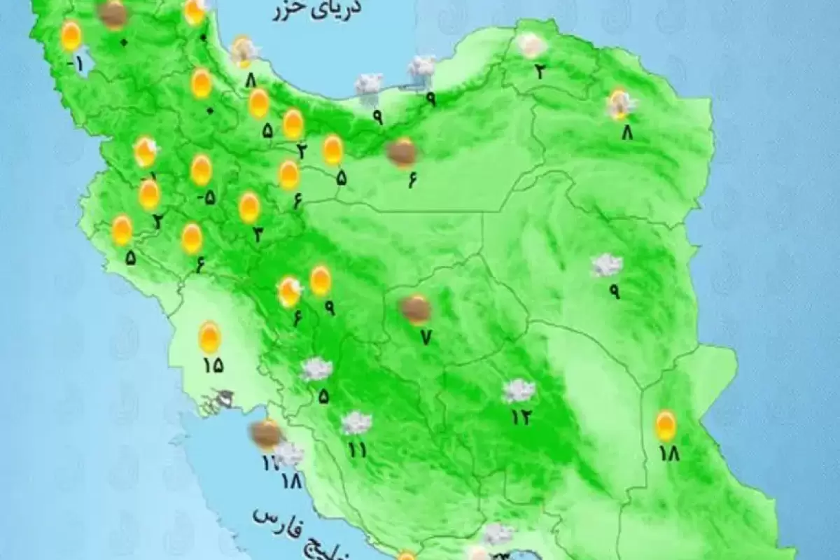 سامانه بارشی کشور فعال شد