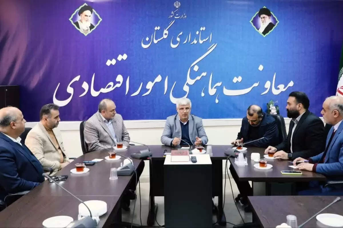 دیدار اعضای شورای اسلامی شهر گرگان با دکتر کیان مهر، معاون اقتصادی استاندار گلستان