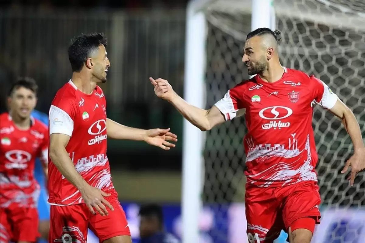 پرسپولیس به یک قدمی سپاهان و تراکتور رسید