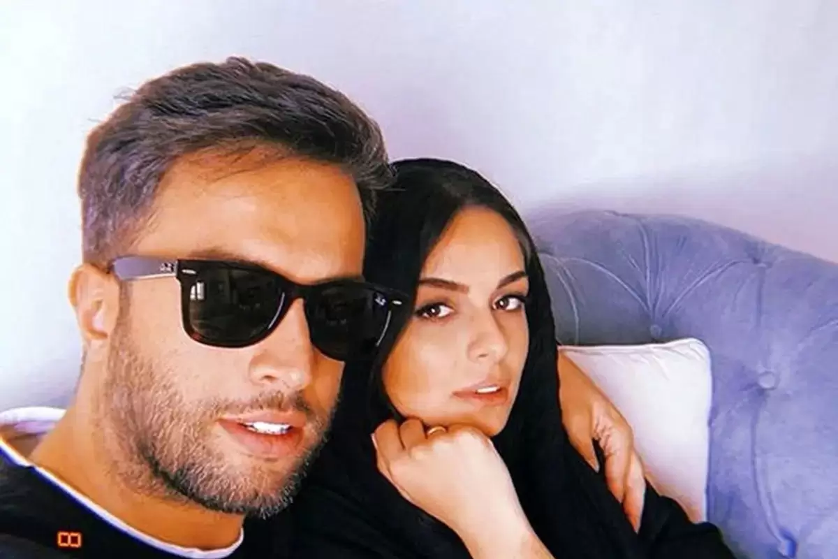(عکس) سفر در زمان؛ «بنیامین بهادری و همسرش شایلی و دخترش بارانا»؛ سال 95