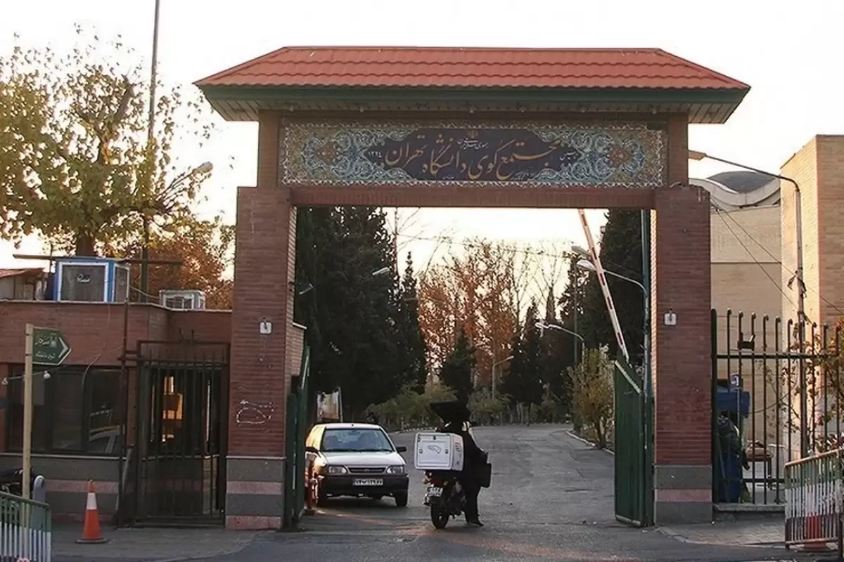 (عکس) تهران قدیم؛ نمایی از «ورودی کوی دانشگاه تهران» در امیرآباد؛ سال 37
